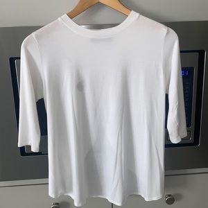 Benjamin Jay White top open back